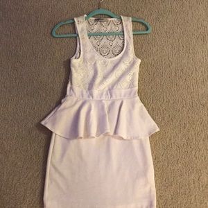 Cute peplum dress 👗